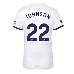 Tottenham Hotspur Brennan Johnson #22 Domaci Dres za Ženska 2023-24 Kratak Rukavima